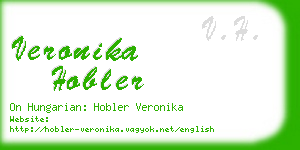 veronika hobler business card